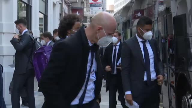 Marcelo se libra de la mesa electoral y viaja a Londres con el resto de la expedición del Real Madrid