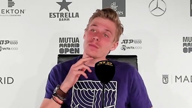 ATP - Madrid 2021 - Denis Shapovalov, frustrated : I need a beer