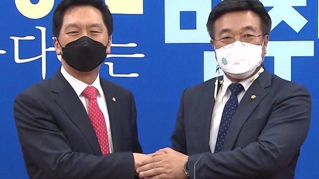 여야 원내대표 첫 회동...법사위원장 놓고 여전히 옥신각신 / YTN