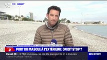 À Cagnes-sur-Mer, il est à nouveau possible de se balader sur la plage sans masque