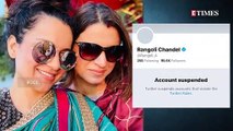 Kangana Ranaut’s Twitter account PERMANENTLY suspended _ Actress RESPONDS
