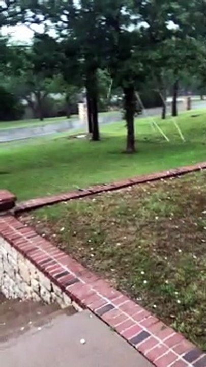 Hail and Tornado in Texas