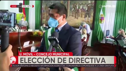 Israel Alcócer, virtual presidente del Concejo Municipal cruceño