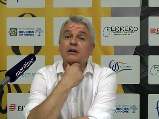 réaction maritima: Alexandre Menard après la défaite de Rouen à Fos