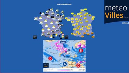 bulletin meteo du mardi 4 mai 2021