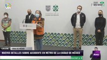 Detalles sobre el accidente en metro de la Ciudad de México