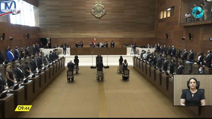 Rendición de cuentas del Presidente de la República Carlos Alvarado Quesada