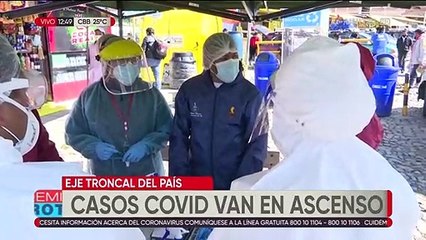 Ministerio de Salud: contagios van en ascenso en el eje troncal, en Beni ya se llegó a una meseta