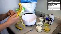 Bodybuilding Protein Banana Bread  (Easy High-Protein Snack)
