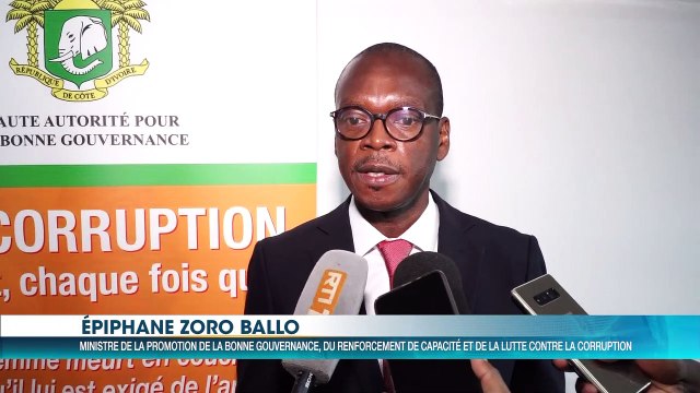 Epiphane Zoro Ballo en visite à la Haute Autorité pour la Bonne Gouvernance pour déclarer ses biens