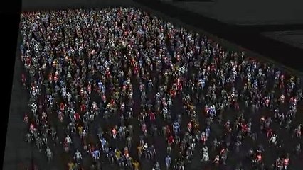 Walk of the Doomed V0.2 (3D animation)