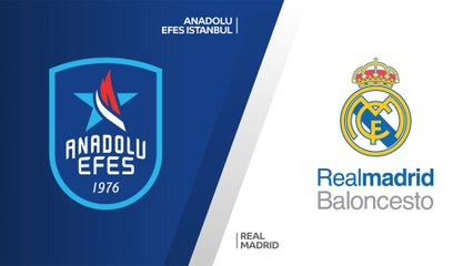 Anadolu Efes Istanbul - Real Madrid Highlights |Turkish Airlines EuroLeague, PO Game 5