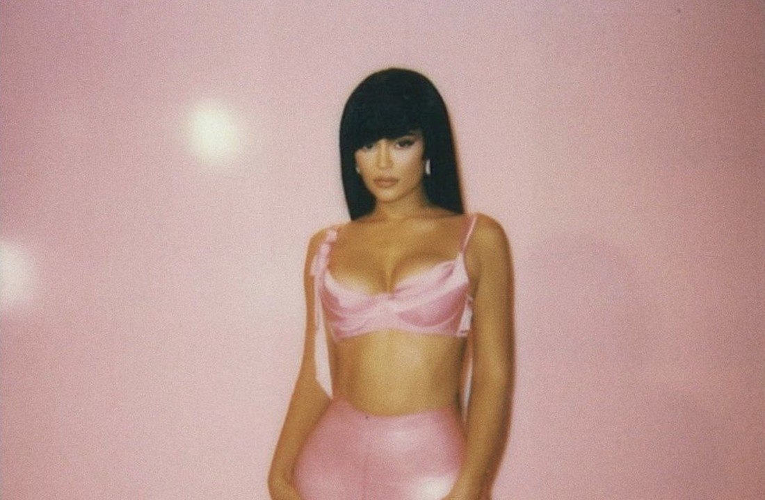 Kylie Jenner Teased a New Project in a Pink Bustier