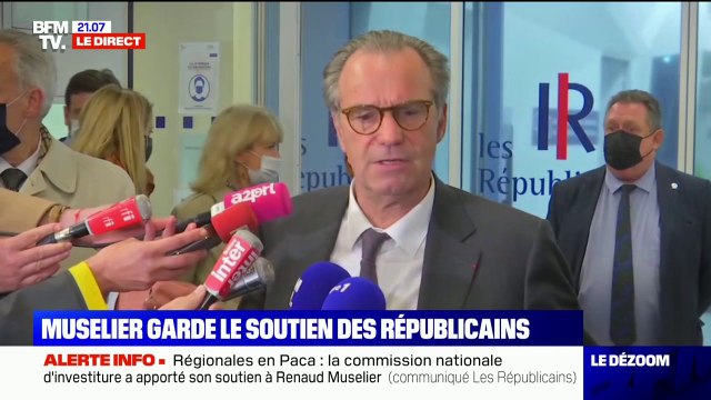Renaud Muselier à propos de sa candidature aux régionales: La clarification est faite