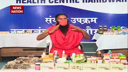 COVID19 : Baba Ramdev Exclusive on News Nation on COVID 19 treatment