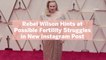 Rebel Wilson Hints at Possible Fertility Struggles in New Instagram Post