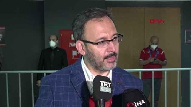 Son dakika gündem: SPOR Bakan Kasapoğlu: İnanıyorum ki 2'nci şampiyonluk Anadolu Efes ile gelecek