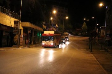 Bolu'da belediyenin otobüsle yaptığı müzik yayını polis tarafından sonlandırıldı