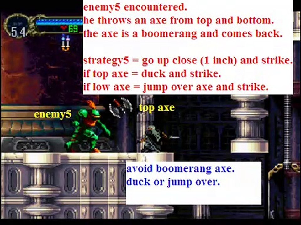 A.I. playing Castlevania for PS1 (pt 1)