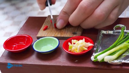 Miniature Spicy Stir-Fried Octopus | Asmr Cooking Mini Food | Korean Recipe