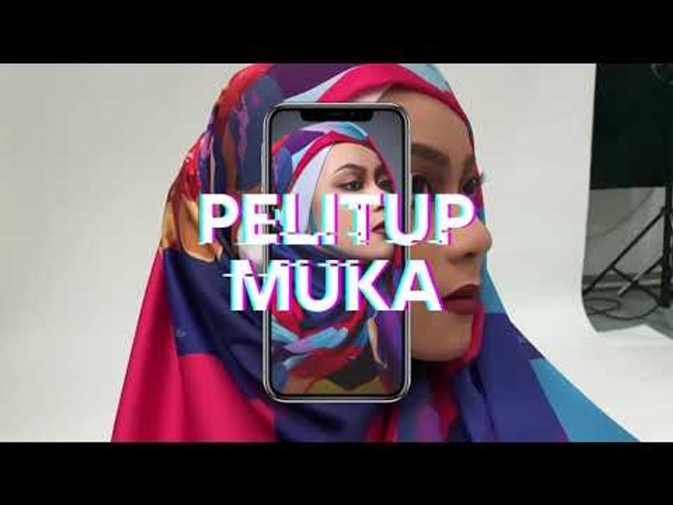 Pelitup muka Hijabi (tutorial 1) | ME SO CANTIK