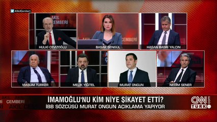 İmamoğlu'nu kim, niye şikayet etti? İBB Sözcüsü Ongun CNN TÜRK'te konuştu