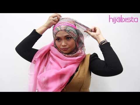 Hijabista DIY Tutorial : Pastel Paisely