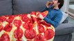 Thrillist Explorers: Pizza Hut Weighted Blanket