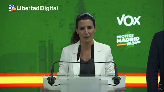 Rocío Monasterio afirma que Vox facilitará la investidura a Díaz Ayuso