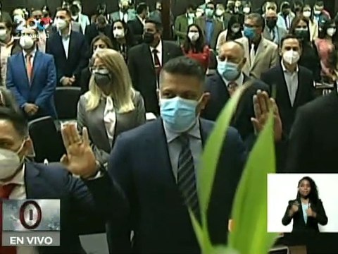 Juramentación de los nuevos rectores y rectoras del CNE por los próximos 7 años