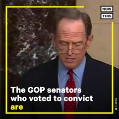 GOP Senators Who Voted to Convict Trump Face Backlash at Home