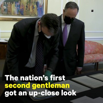 Second Gentleman Douglas Emhoff Holds 'Loving' Interracial Marriage Court Ruling