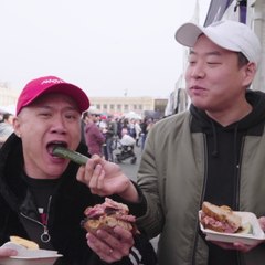 Tim DeLaGhetto and David So Eat Their Way Through Smorgasburg LA
