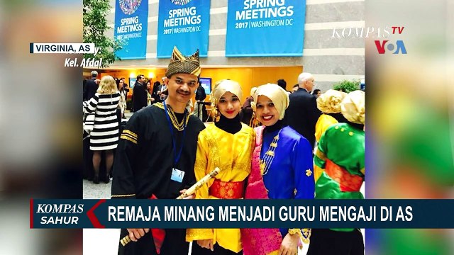 Selain Jadi Guru Mengaji, Remaja Indonesia Ini Aktif Lestarikan Budaya Minang di Amerika Serikat