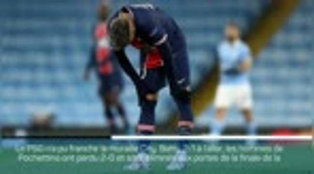 Demies - Le PSG éliminé par un City trop solide