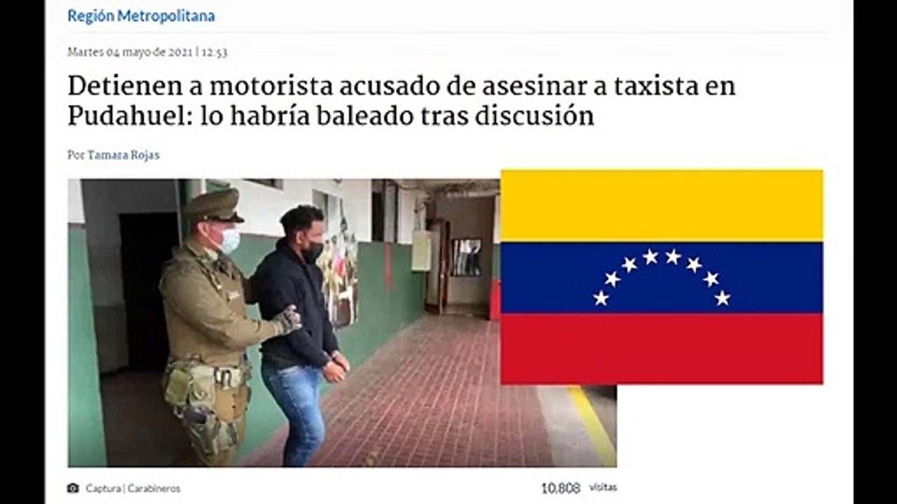 Venezolano ILEGAL es detenido por el asesinato de taxista en Haitiago ocurrido en Abril
