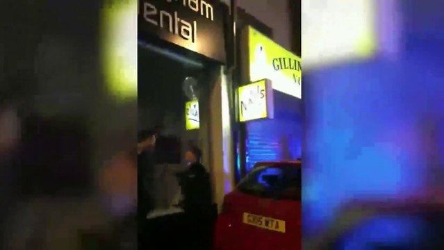 Polisin olay yerine geliş şekli hayranlık uyandırdı!