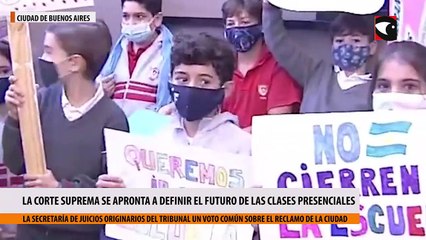 La Corte Suprema se apronta a definir el futuro de las clases presenciales en CABA
