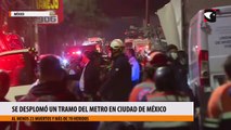 Se desplomó un tramo del metro en Ciudad de México al menos 23 muertos y más de 70 heridos