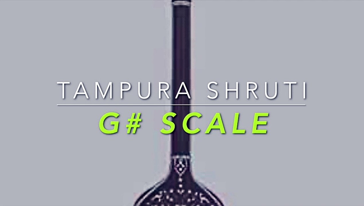 Tampura shruti_G sharp G#
