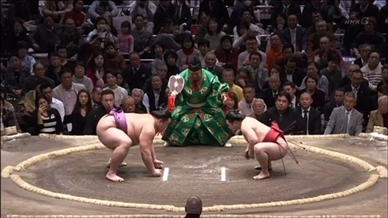 朝乃山 vs 炎鵬 2020年大相撲初場所11日目 20200122
