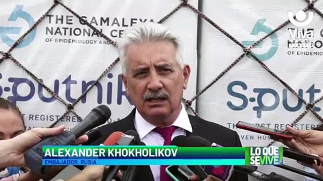 Llegan a Nicaragua 70 mil dosis de vacunas Sputnik V