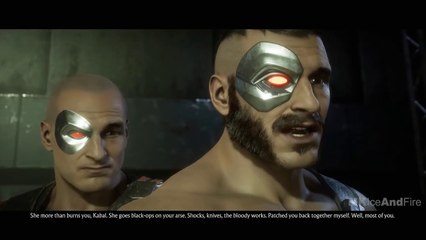 Kano Tricks Kabal Into Helping Him Scene 4K ULTRA HD - MORTAL KOMBAT 11