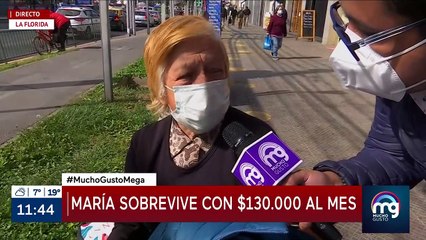 María cuenta su dura situación: “A veces duermo en un consultorio porque no tengo cama”