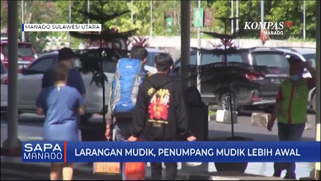Hindari Larangan Mudik Penumpang Mudik Lebih Awal