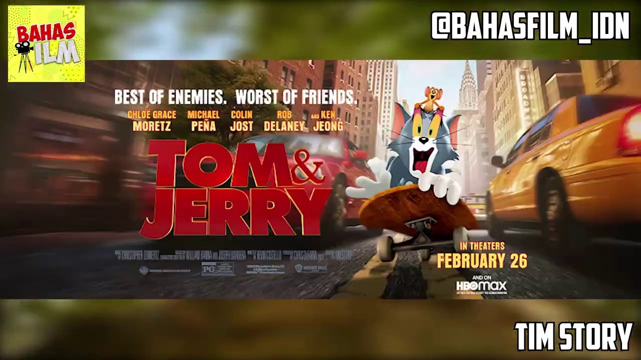 PETUALANGAN TOM DAN JERRY BERTAHAN HIDUP DI KOTA NEW YORK!!  - ALUR CERITA FILM TOM AND JERRY 2021