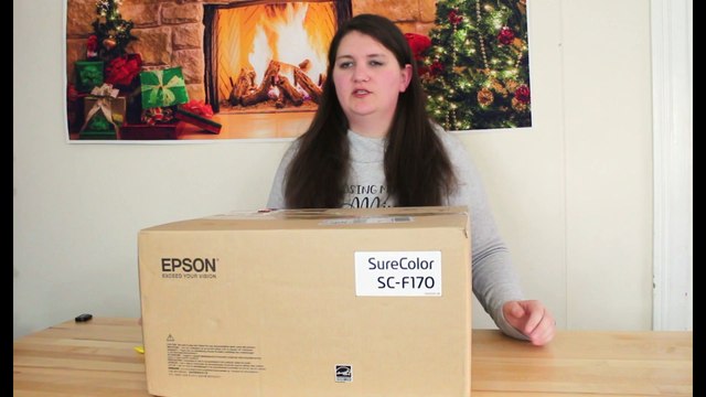 Epson SureColor F170 Sublimation Printer Unboxing