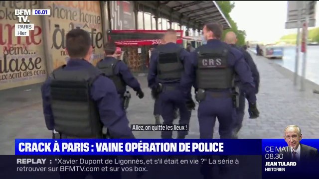 Crack à Stalingrad: une opération de police au succès éphémère