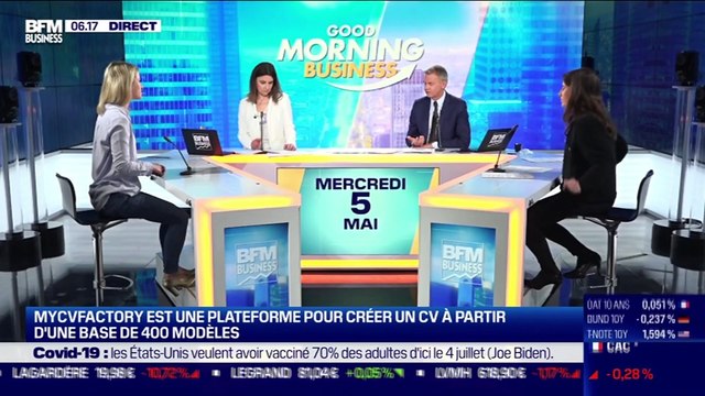 La pépite : myCVfactory développe des outils digitaux pour préparer son CV, par Lorraine Goumot - 05/05