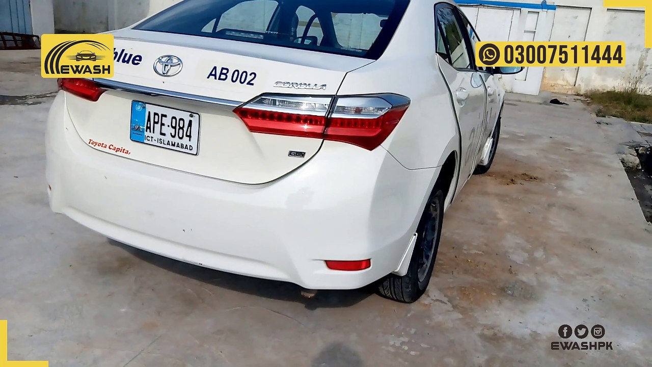 Alhamdulillah car wash and detailing projects with AirBlue ✈️ in Islamabad